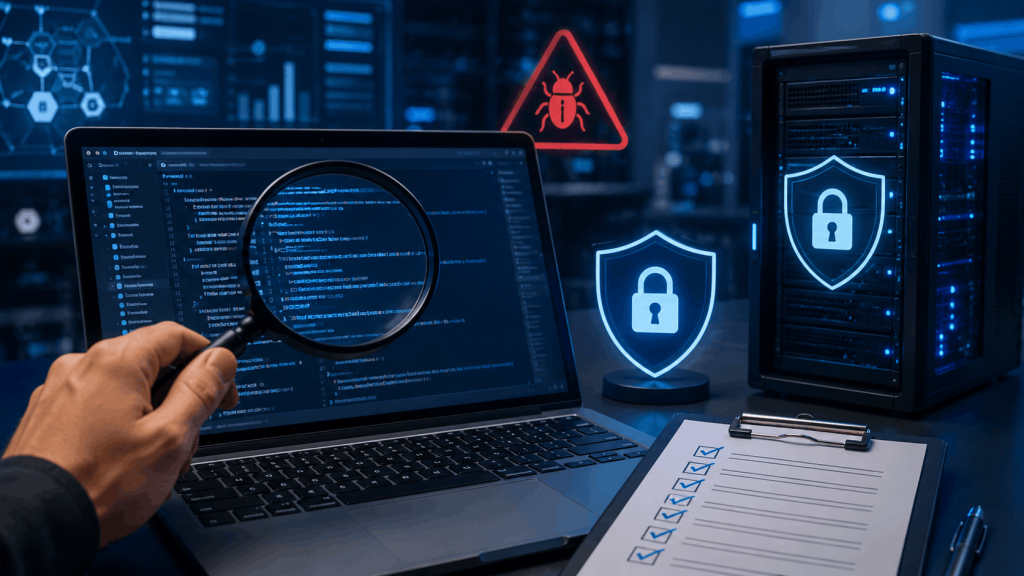 Reviewing AI-generated code for security vulnerabilities before deployment