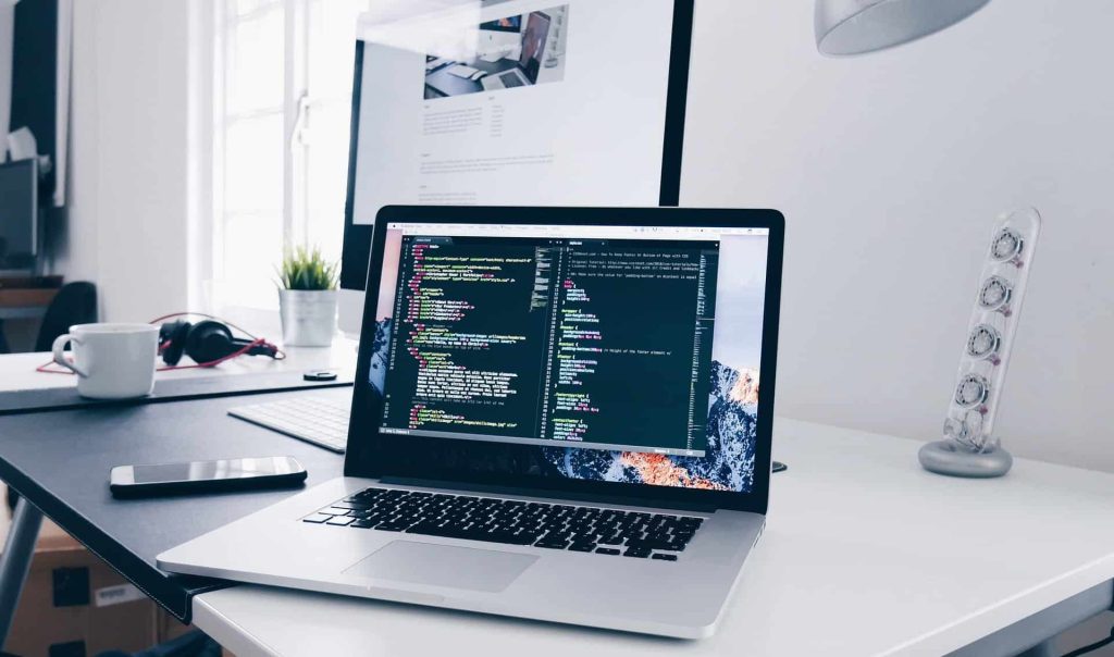Software developer using AI-assisted coding tools