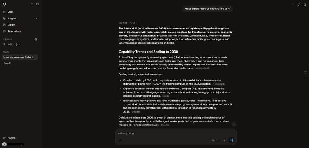 Grok research answer referencing public discussions on X
